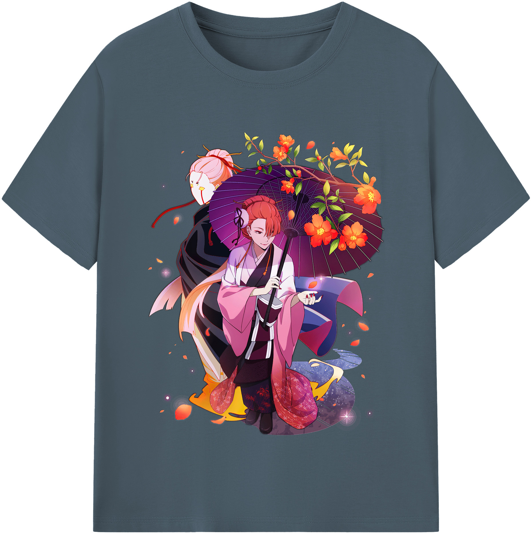 （画像用） 文豪ストレイドッグス Bungo Stray Dogs 綿100％半袖Tシャツ（フロントプリント）